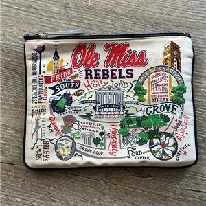 Ole Miss Collegiate Zip Pouch